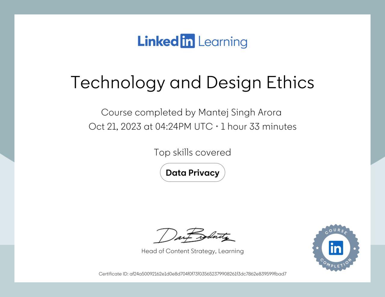 Technology and Design