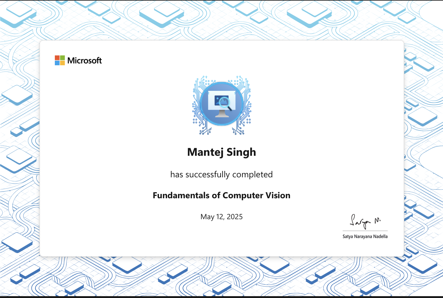 Fundamentals of Computer Vision